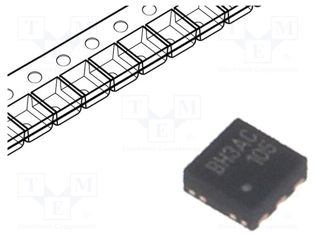 IC: power switch; high-side; 1.5A; Channels: 1; P-Channel; SMD; MLP6