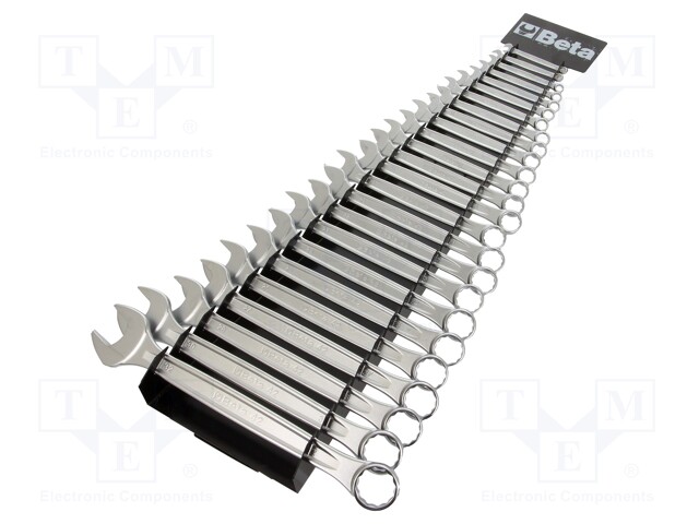 Wrenches set; combination spanner; Pcs: 25