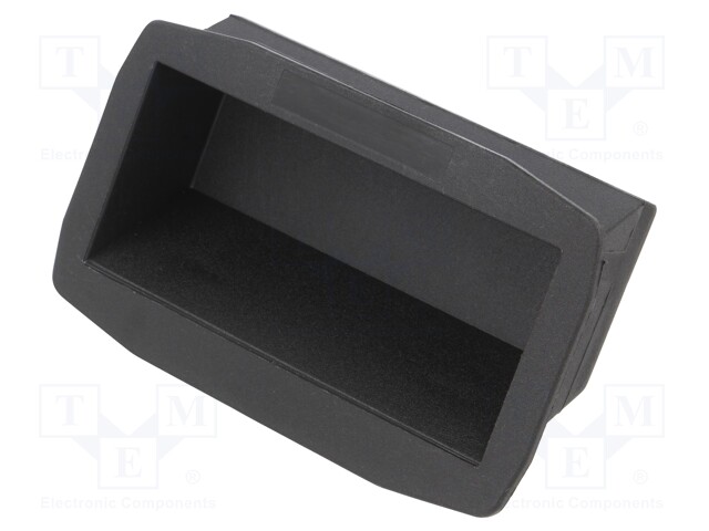 Holder; Mat: polyamide; black; H: 63.5mm; L: 111mm; W: 25.5mm