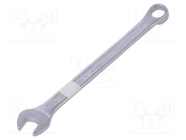 Key; combination spanner; 9mm; Overall len: 139mm; DIN 3113