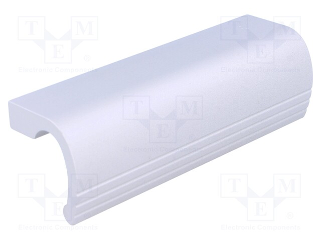 Handle; Mat: aluminium; H: 32mm; L: 110mm; W: 33mm; Holes pitch: 90mm