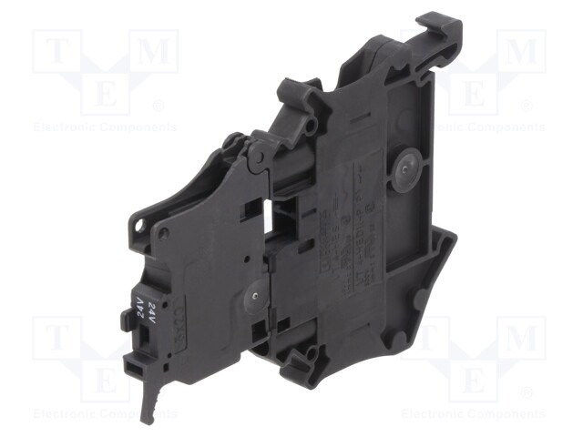 Splice terminal: rail; screw terminal; polyamide; TS32,TS35