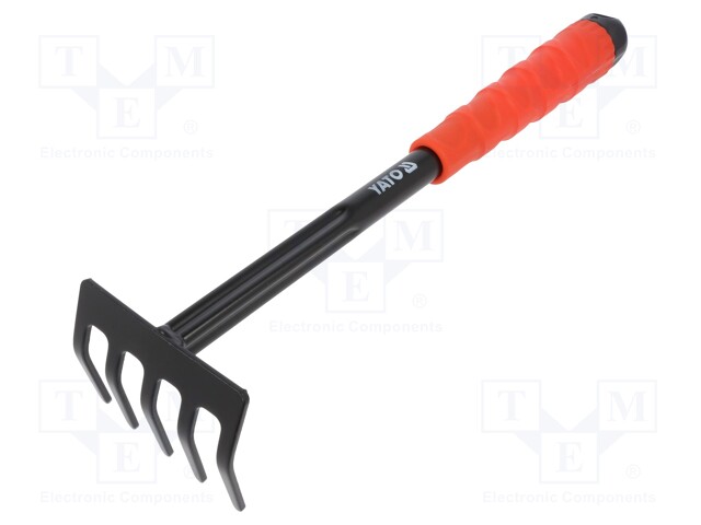 Rake; Width: 85mm; L: 325mm; steel; Teeth: 5