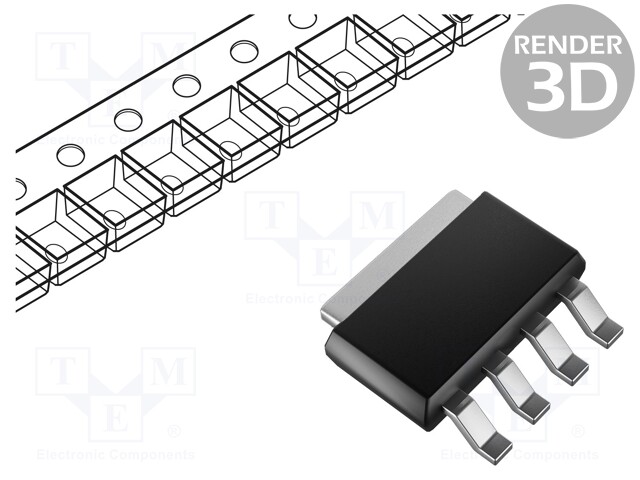 Transistor: N-MOSFET; unipolar