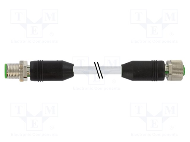 Connection lead; 250VAC; 250VDC; 4A; 7.5m; Series: 7000; PIN: 4