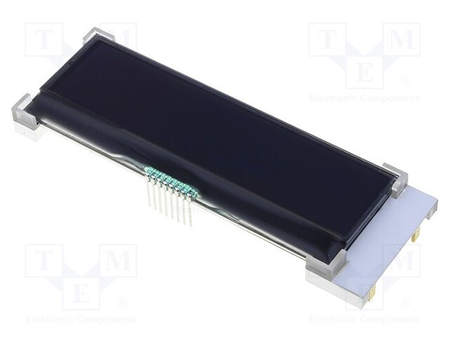 Display: LCD; alphanumeric; COG,FSTN Negative; 20x2; LED; PIN: 8