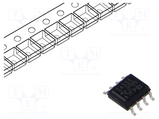 IC: peripheral circuit; astable,monostable,RC timer; 500kHz; SO8