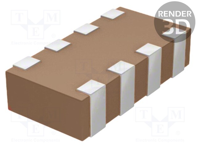 Capacitor: ceramic; MLCC; 4.7nF; 50V; X7R; ±10%; SMD; 0612