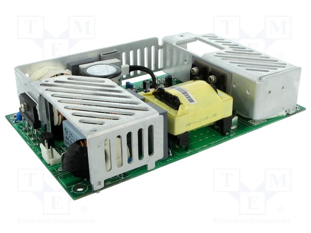 Power supply: switched-mode; 201W; 127÷370VDC; 90÷264VAC; OUT: 1