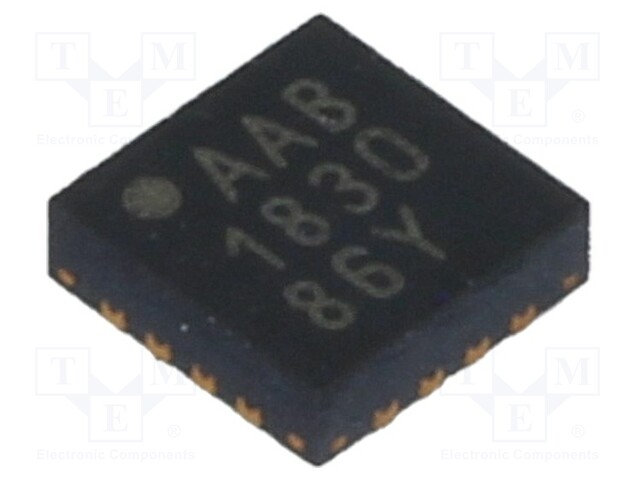 D/A converter; 10bit; 3.4Msps; Channels: 2; 1.8÷5.5V; QFN16