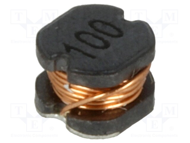 Inductor: wire; SMD; 0403; 10uH; 1.04A; 0.18Ω