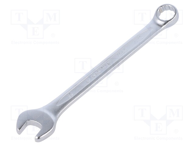 Wrench; combination spanner; 12mm; Chrom-vanadium steel; L: 165mm