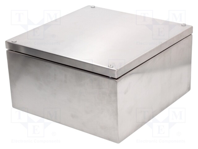 Enclosure: multipurpose; X: 300mm; Y: 300mm; Z: 121mm; natural; IP66