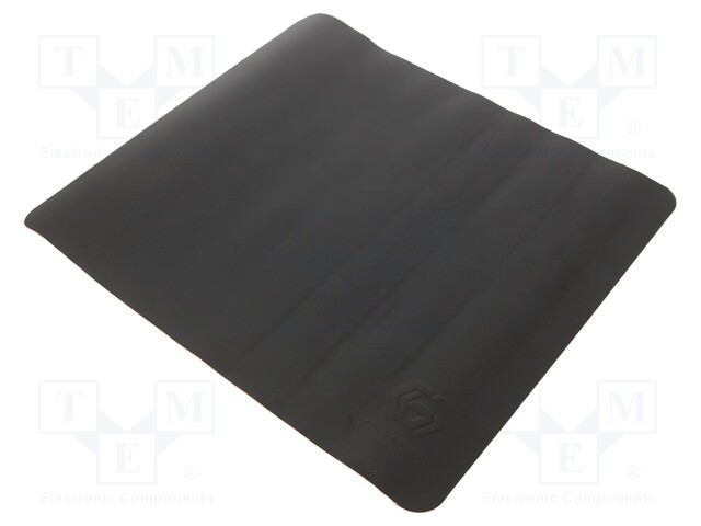 Mouse pad; black; Features: water resistant; 275x320x3mm