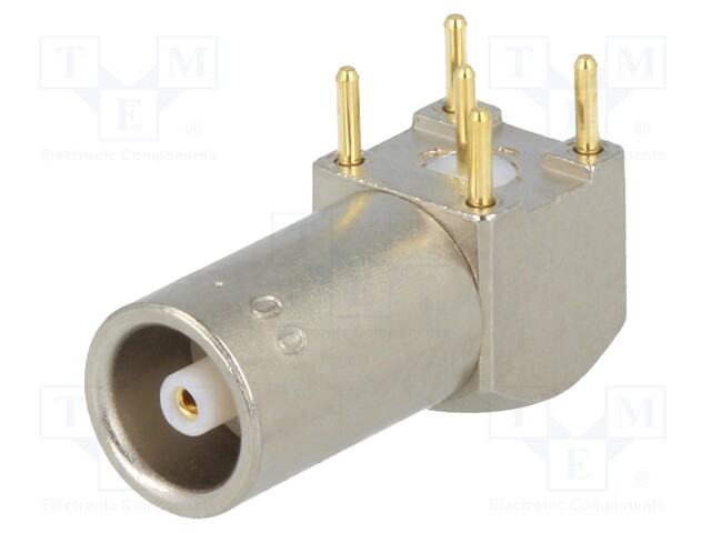 Connector: circular; Series: 00; socket; THT; on PCBs; PIN: 1; 4A