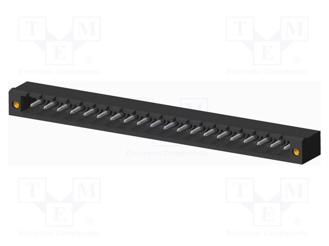 Connector: pluggable terminal block; socket; male; on PCBs