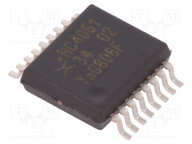 IC: digital; demultiplexer,multiplexer; SMD; SSOP16; Series: HC