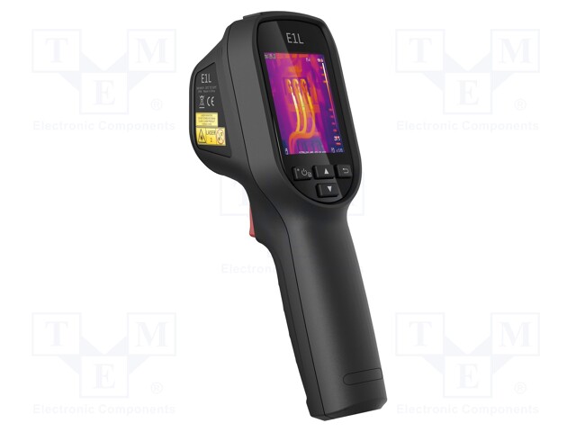 Infrared camera; Temp: -20÷550°C; Accur: ±2°C; ≤40mK; 5.48mrad