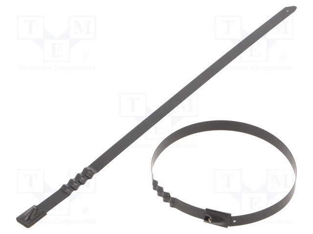 Cable tie; L: 260mm; W: 7.9mm; acid resistant steel AISI 316