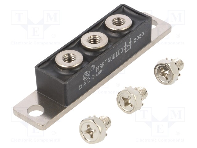 Module: diode; common cathode,double; 100V; If: 2x200A; TO240AB