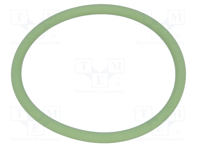 O-ring gasket; FPM; D: 2mm; Øint: 29mm; M32; green; -40÷200°C