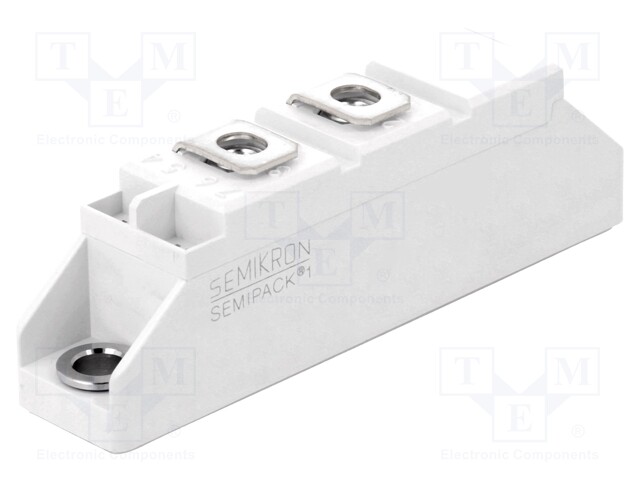 Module: diode; single diode; 1.2kV; If: 80A; SEMIPACK1; V: A12; screw