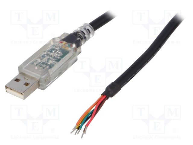 Module: cable integrated; UART,USB; USB A; V: lead; 3,3VDC; USB-TTL