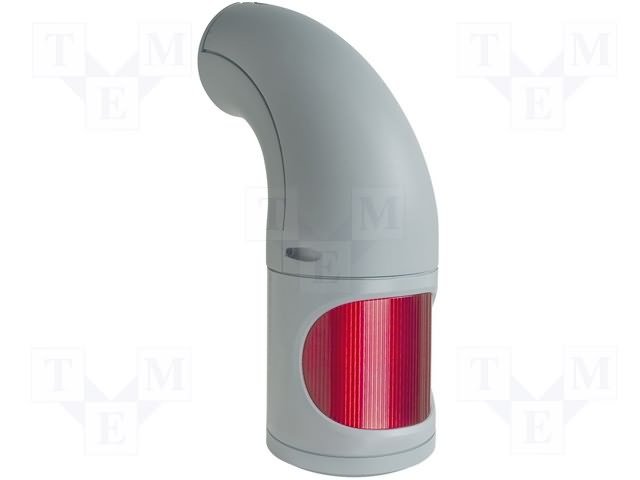 Signaller: tower; continuous light; Colour: red; Usup: 115÷230VAC