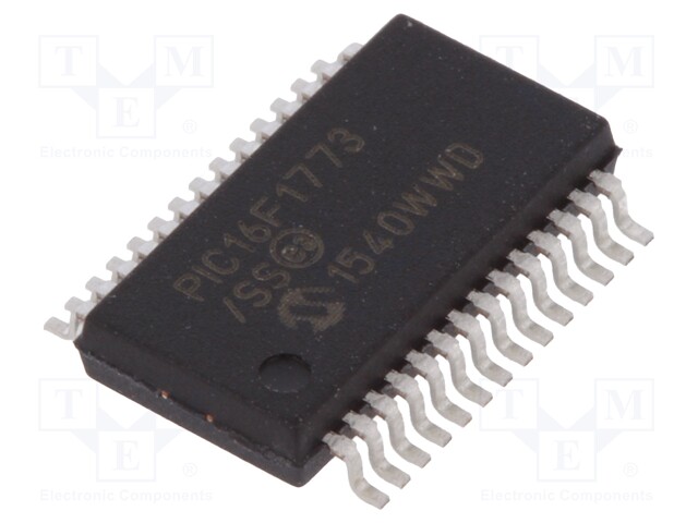 PIC microcontroller; Memory: 7kB; SRAM: 512B; 2.3÷5.5VDC; SMD; SO28