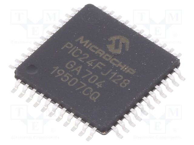 PIC microcontroller; Memory: 64kB; SRAM: 16384B; 2÷3.6VDC; SMD