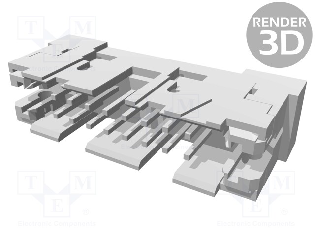 Plug; IDC; male; PIN: 16; for ribbon cable; 1.27mm; Layout: 2x8