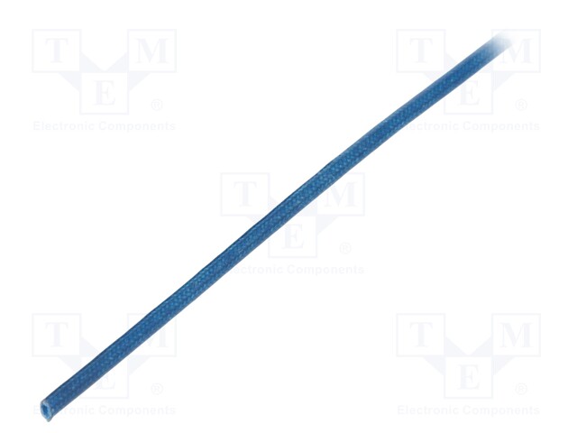 Insulating tube; blue; -20÷155°C; Øint: 0.8mm; L: 200m