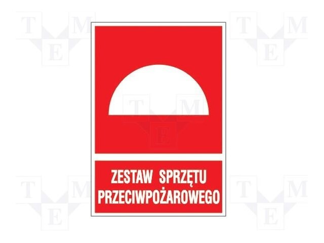 Fire protection sign; W: 150mm; H: 225mm; PS; photoluminescent