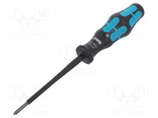 Screwdriver; insulated; Phillips; PH0; Blade length: 80mm