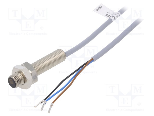 Sensor: inductive; Output conf: PNP / NO; 1.5mm; 10÷30VDC; M8; IP67