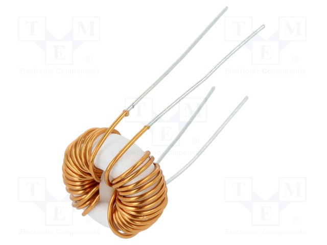 Inductor: wire; THT; 470uH; 1.6A; 80mΩ; 230VAC; 12x5mm; -20÷+50%