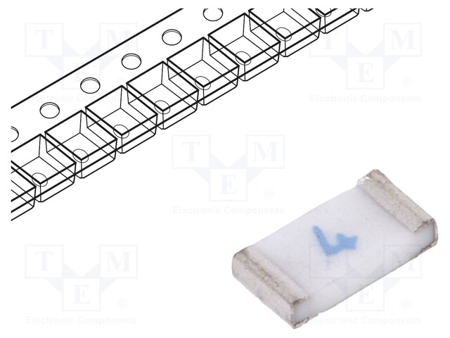 Fuse: fuse; quick blow; 4A; 125VAC; SMD; ceramic; Case: 1206; C1F