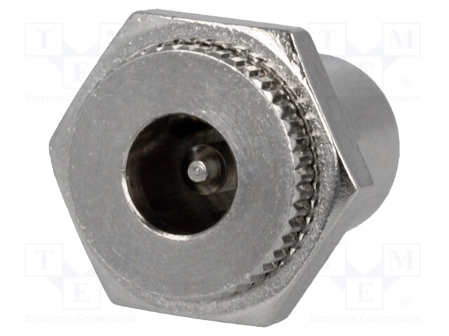 Socket; DC supply; male; 5,5/2,5mm; 5.5mm; 2.5mm; soldering