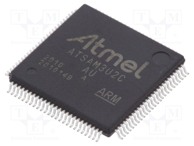 ARM microcontroller; SRAM: 36kB; Flash: 128kB; LQFP100; 1.8÷3.3VDC