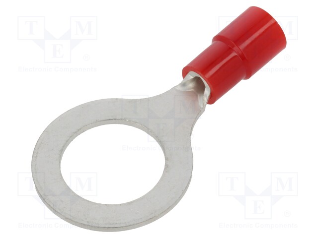 Tip: ring; M10; Ø: 10.4mm; 0.3÷1.65mm2; crimped; for cable; tinned