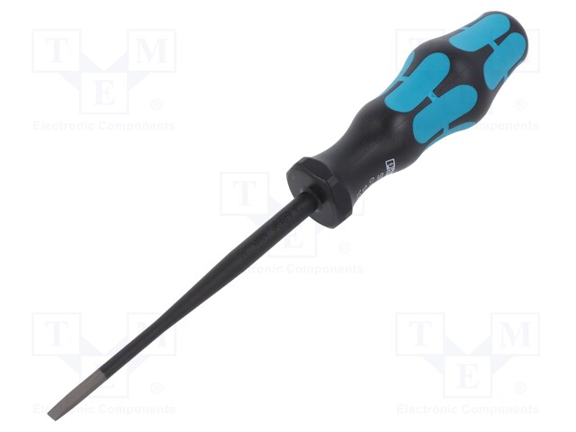 Screwdriver; insulated; slot; 4,5x0,8mm; Blade length: 100mm