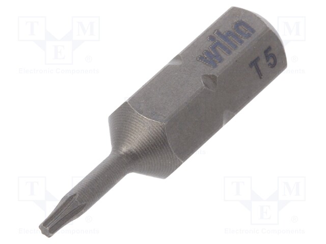 Screwdriver bit; Torx®; TX05; Overall len: 25mm; Series: STANDARD