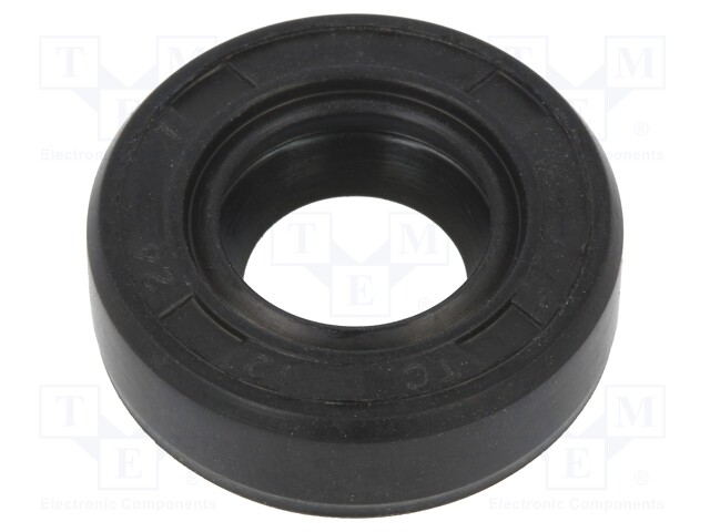 Oil seal; NBR; D: 7mm; -40÷100°C; Shore hardness: 70; Øhole: 24mm