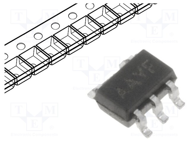 Operational amplifier; 1MHz; 1.8÷5.5V; Channels: 1; SC70-5