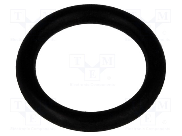 O-ring gasket; NBR; D: 2mm; Øint: 11mm; black