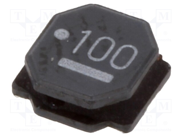 Inductor: wire; SMD; 10uH; Ioper: 1.45A; 120mΩ; 4.9x4.9x2mm; ±20%