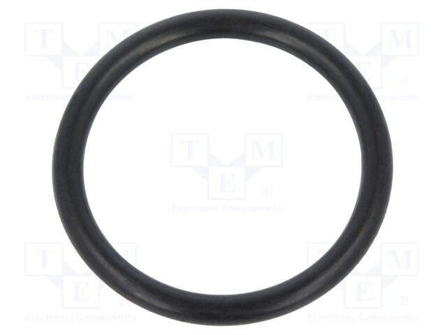 O-ring gasket; NBR; D: 2.5mm; Øint: 22mm; black; -30÷100°C