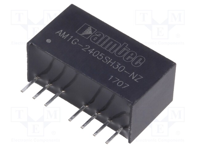 Converter: DC/DC; 1W; Uin: 18÷36V; 5VDC; Iout: 200mA; SIP8; 4.9g