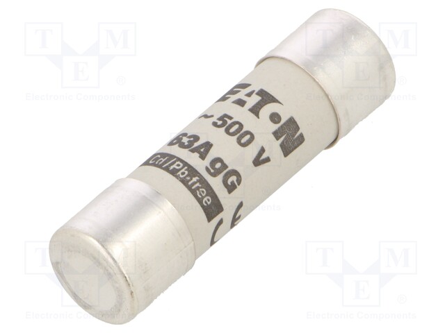 Fuse: fuse; gG; 63A; 500VAC; ceramic,cylindrical,industrial