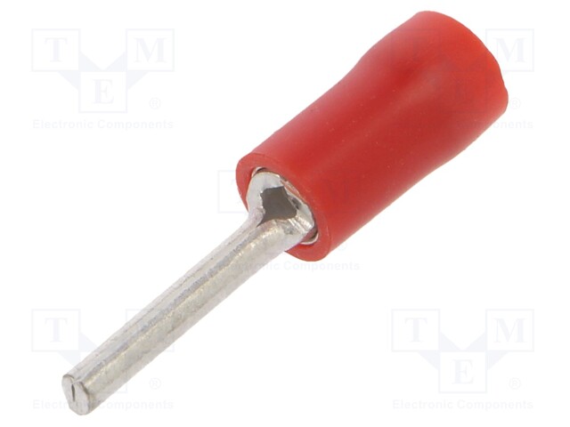 Tip: wire pin; Ø: 1.9mm; 0.25÷1.5mm2; crimped; for cable; insulated